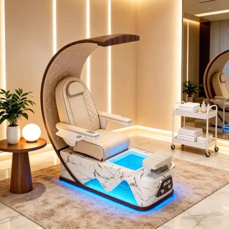 Spa Wellness Hotel - Luksusowe elektryczne krzesło do pedicure z