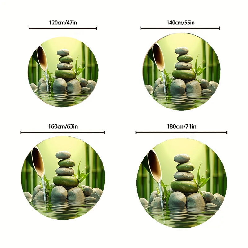 Okrągły dywan Zen Bamboo Stone – Spa Wellness Hotel recenzja i cena